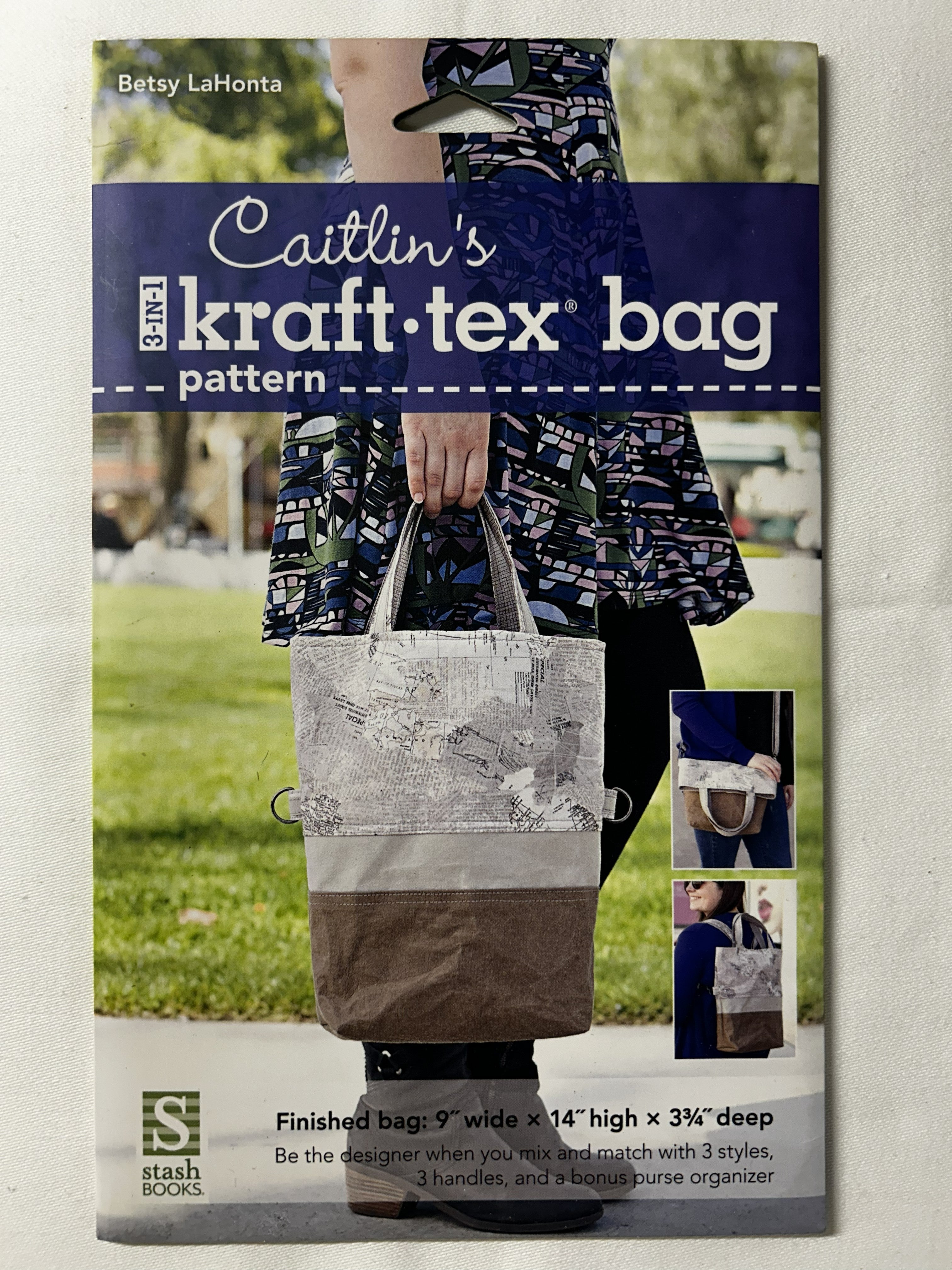 Caitlin's Kraft-tex-bag Pattern