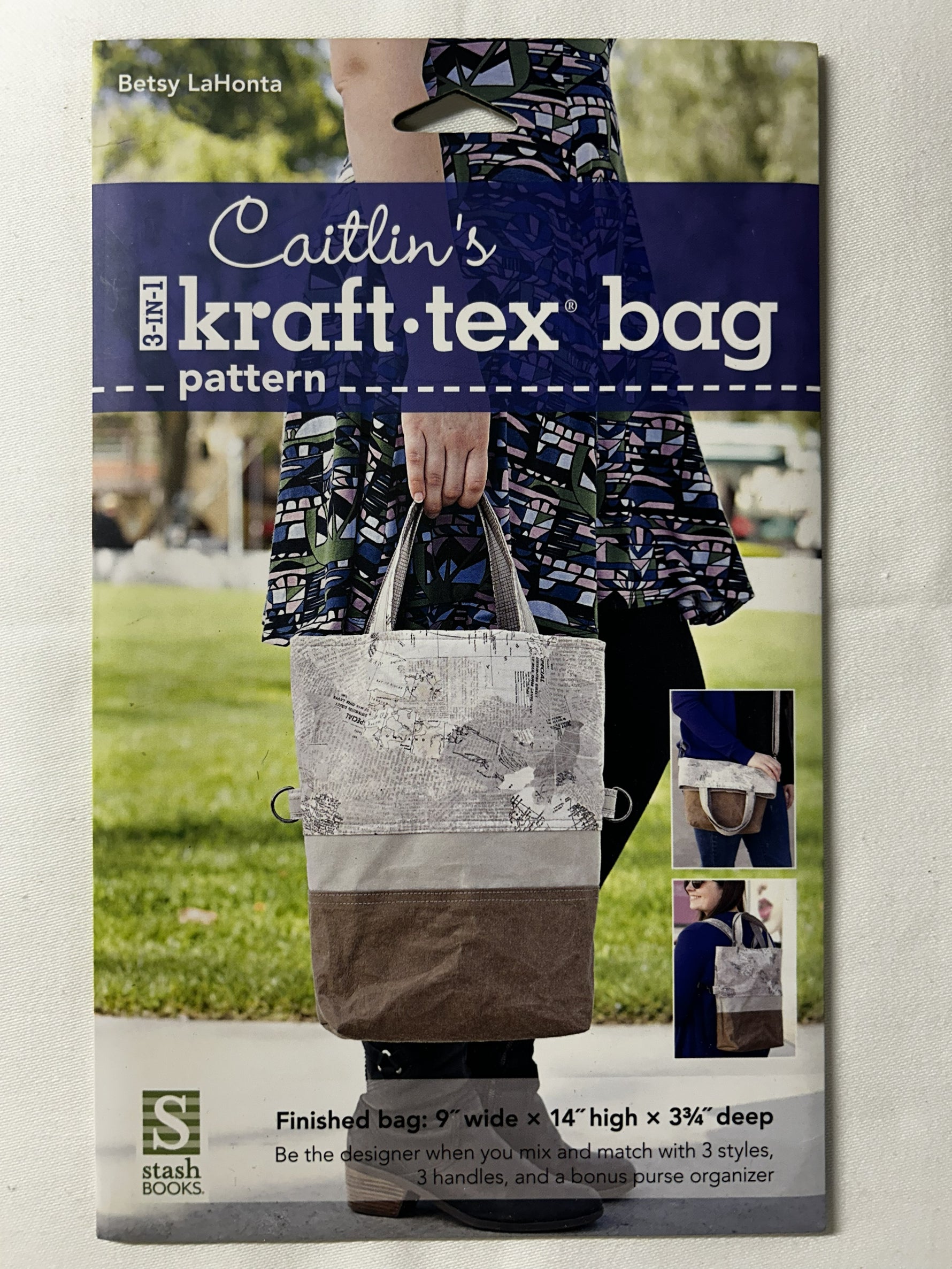 Caitlin's Kraft-tex-bag Pattern