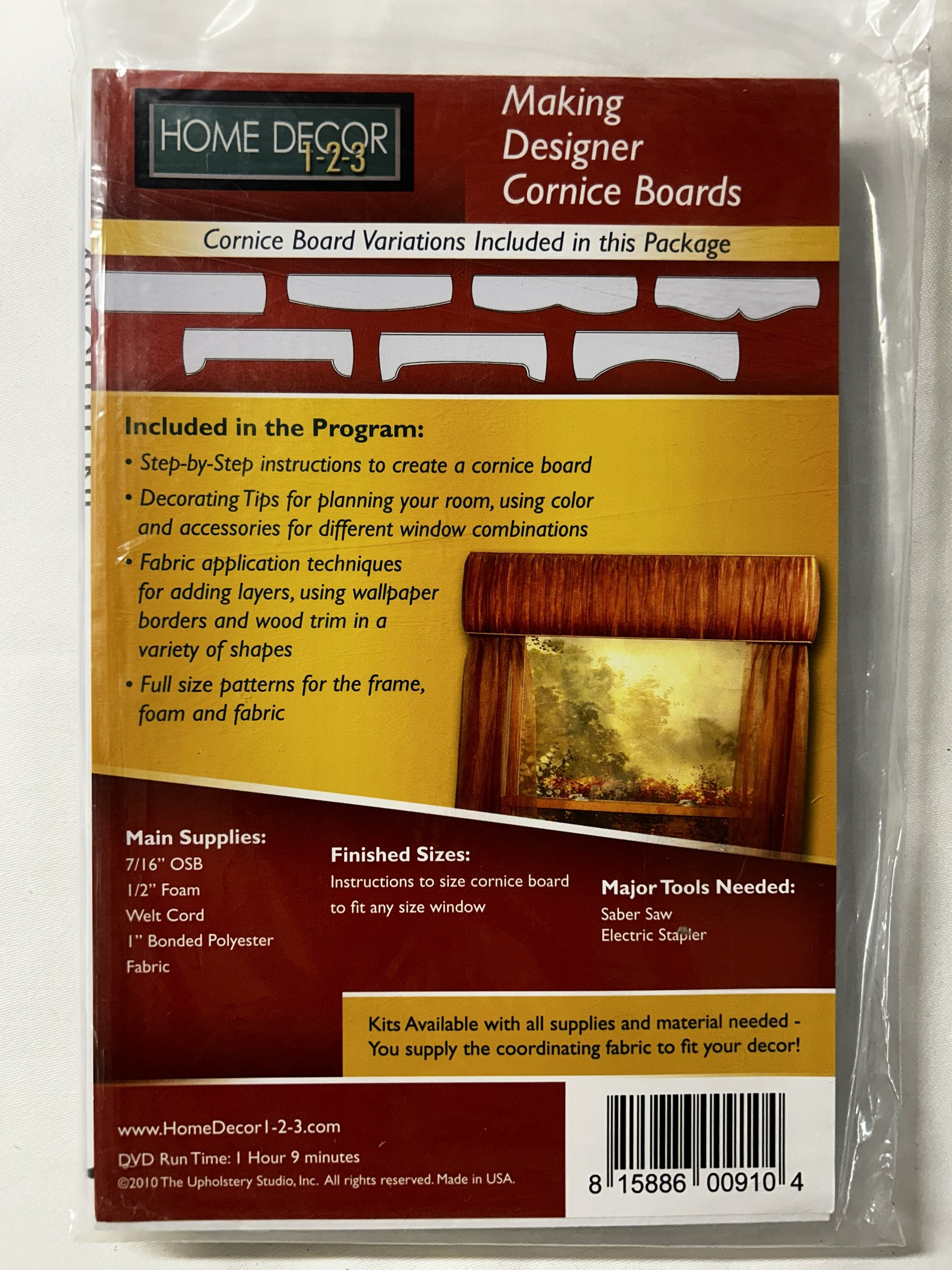 Making Designer Cornice Boards