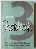 The Curtain Sketchbook: Wendy Baker's Collection of Classic and Contemporary Curtain Designs (Used- Like New)