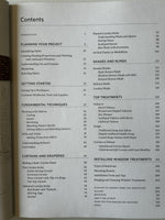 Singer® Sewing Custom: Curtains, Shades, and Top Treatments: A Complete Step-by-Step Guide to Making and Installing Window Decor (Used- Like New)