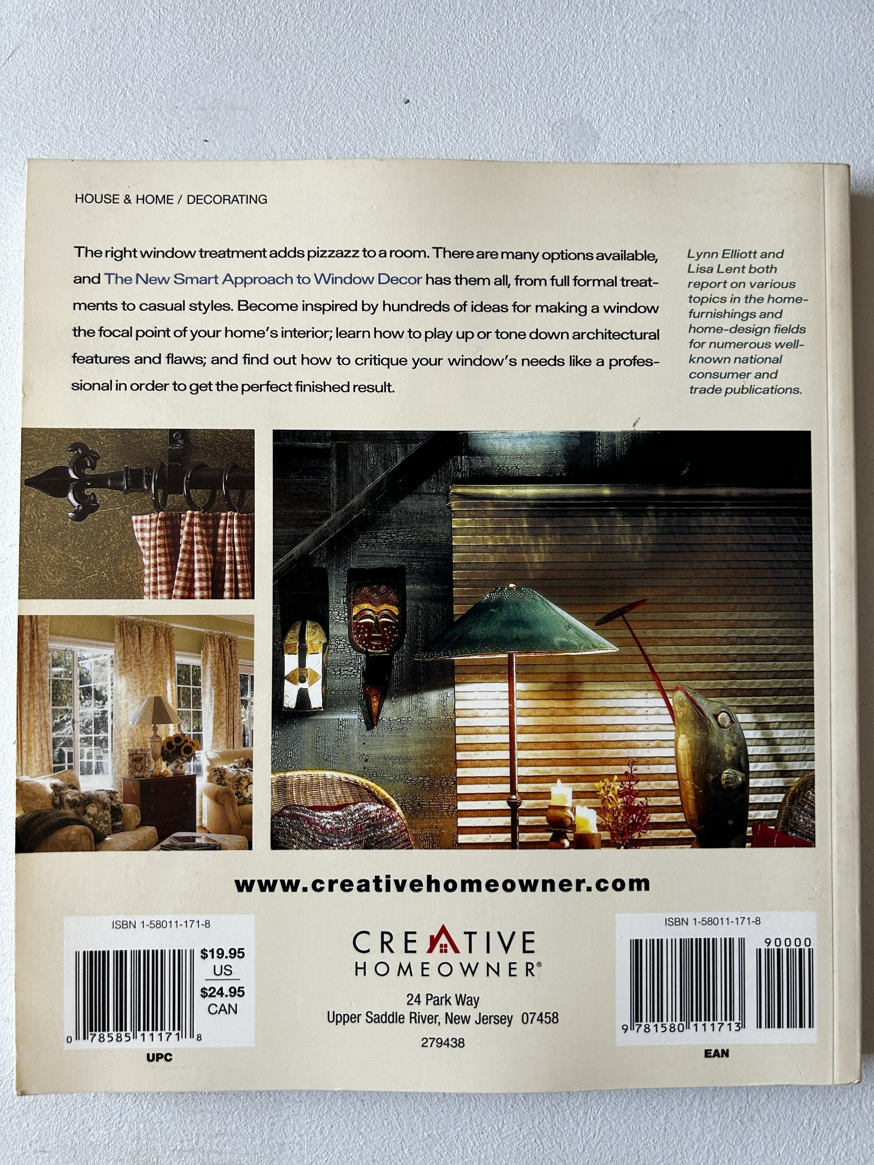 The New Smart Approach to Window Decor (Used- Like New)