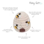 Pin Cushion Bee Hive