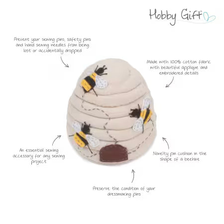 Pin Cushion Bee Hive