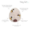 Pin Cushion Bee Hive