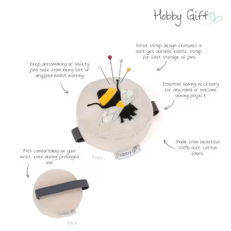 Wrist Pincushion Bee