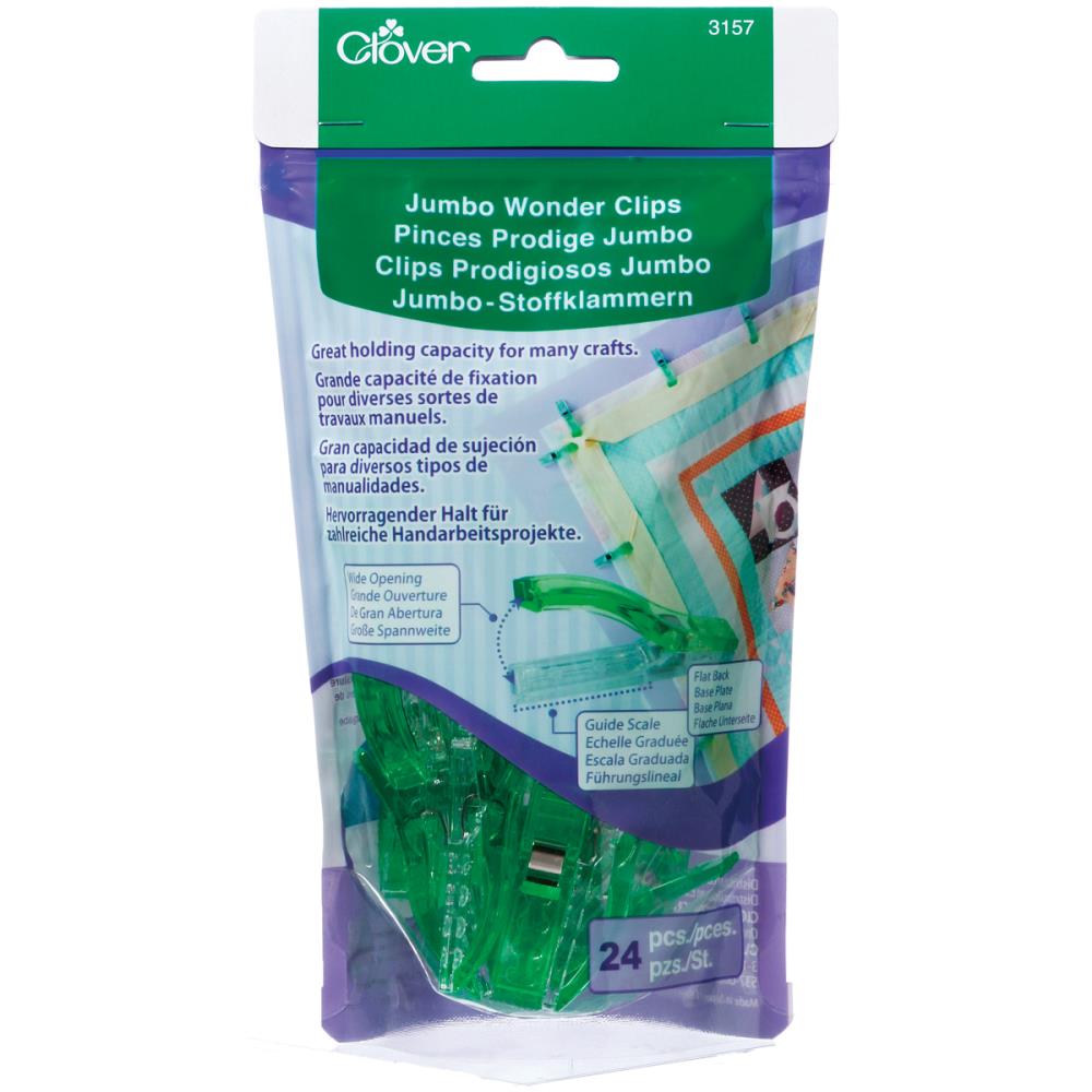 Jumbo Wonder Clips 24 Pack