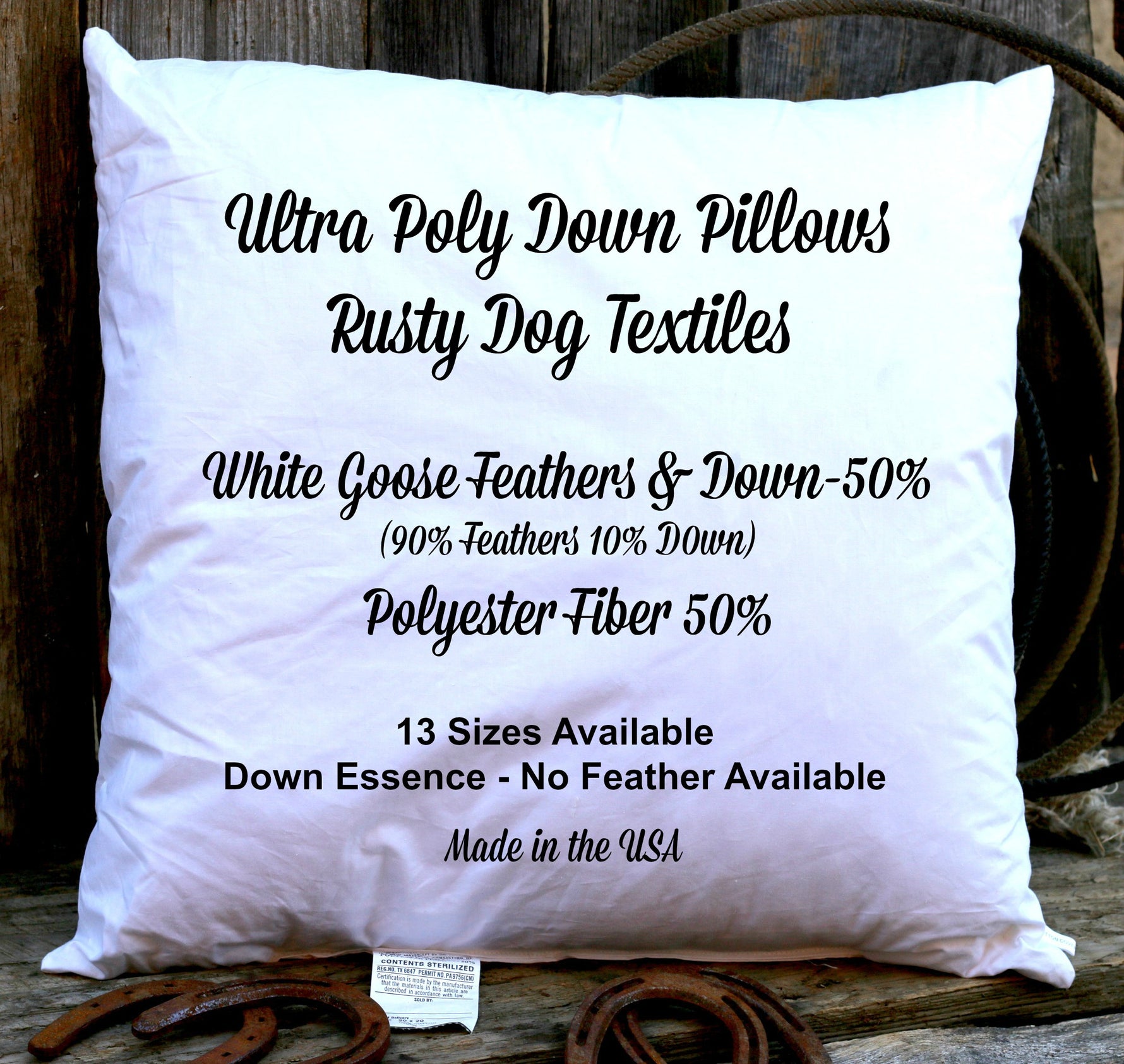 Ultra Polly Down Inserts