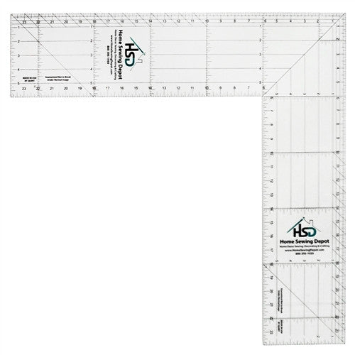 Folding Square Ruler 16"