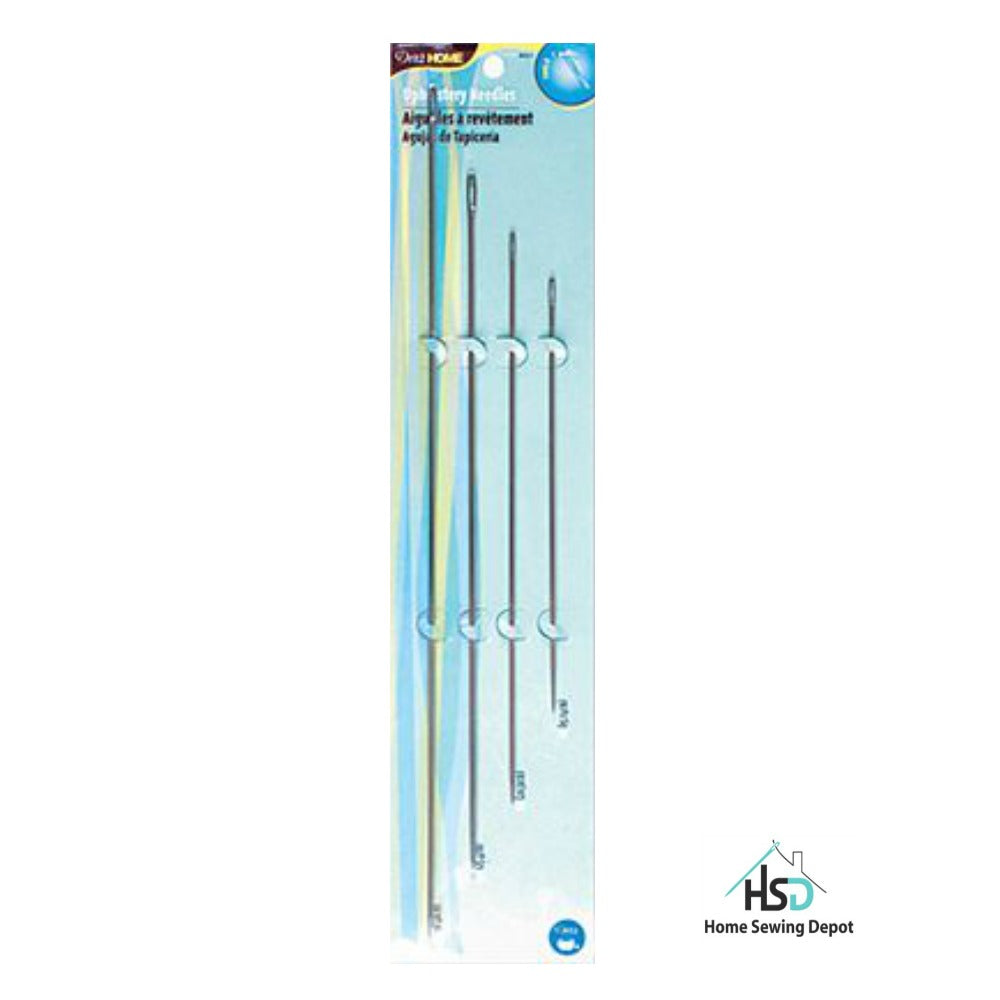 SET OF 4 UPHOLSTERY NEEDLES