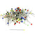 Glass head 1 7.8" straight pins made in germany