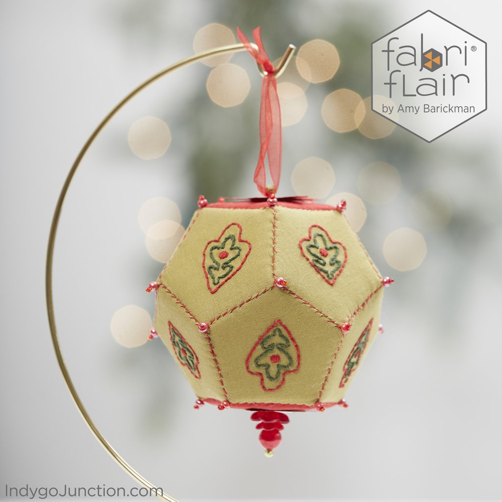 IJFP206 Faceted Spheres & Bowl Pattern - Fabriflair