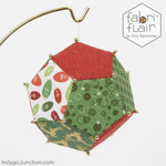 IJFP206 Faceted Spheres & Bowl Pattern - Fabriflair