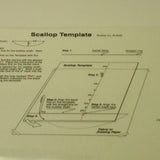 Scallop template 3"-20" Scallops