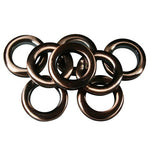 Round Plastic Grommets, 1 3/8" ID, #10, 11 Colors, 8 Sets