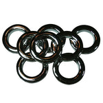 Round Plastic Grommets, 1 3/8" ID, #10, 11 Colors, 8 Sets