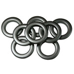 Round Plastic Grommets, 1 3/8" ID, #10, 11 Colors, 8 Sets