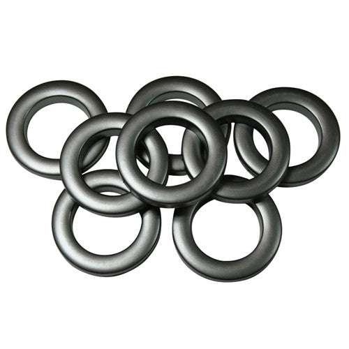 Round Plastic Grommets, 1 3/8" ID, #10, 11 Colors, 8 Sets