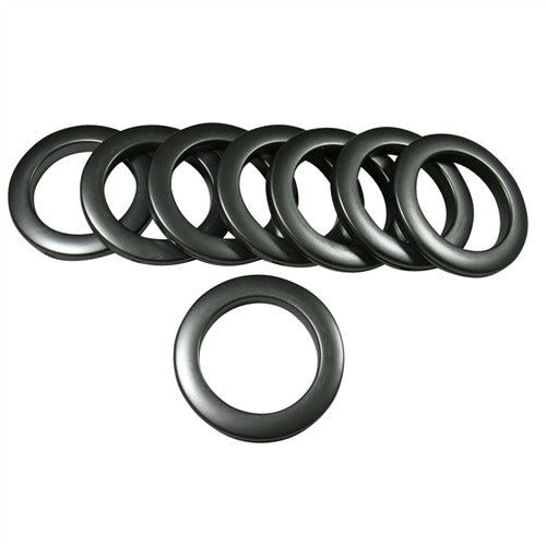 Round Plastic Grommet, #15,  1 7/8" ID,  11 Colors 8 Sets