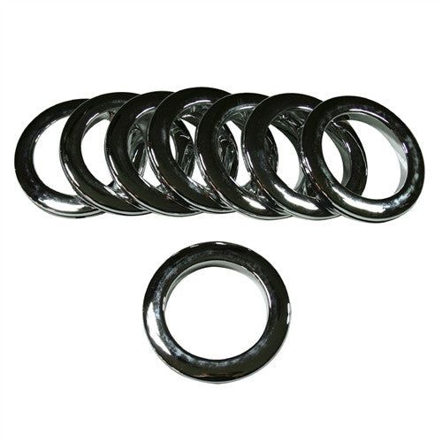 Round Plastic Grommet, #15,  1 7/8" ID,  11 Colors 8 Sets