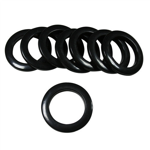 Round Plastic Grommet, #15,  1 7/8" ID,  11 Colors 8 Sets