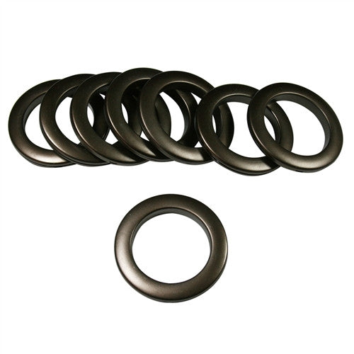 Round Plastic Grommet, #15,  1 7/8" ID,  11 Colors 8 Sets