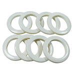 Round Plastic Grommet, #15,  1 7/8" ID,  11 Colors 8 Sets