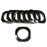 Square Plastic Grommet, 1 7/8", #15, 9 Colors, 8 Sets