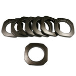 Square Plastic Grommet, 1 7/8", #15, 9 Colors, 8 Sets