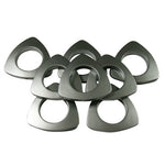Triangle  Plastic Grommets, 13/8" ID. #10, 9 Colors,  8 Sets