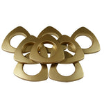 Triangle  Plastic Grommets, 13/8" ID. #10, 9 Colors,  8 Sets