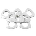 Triangle  Plastic Grommets, 13/8" ID. #10, 9 Colors,  8 Sets