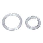 Clear Split Rings 2 sizes