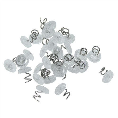 Upholstery twist pins to keep fabric in place