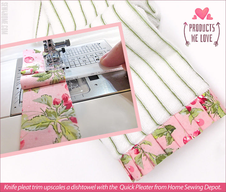 Quick Pleater Mini - Make Perfect Small Pleats