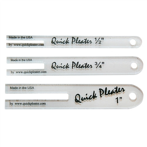 Quick Pleater Mini - Make Perfect Small Pleats