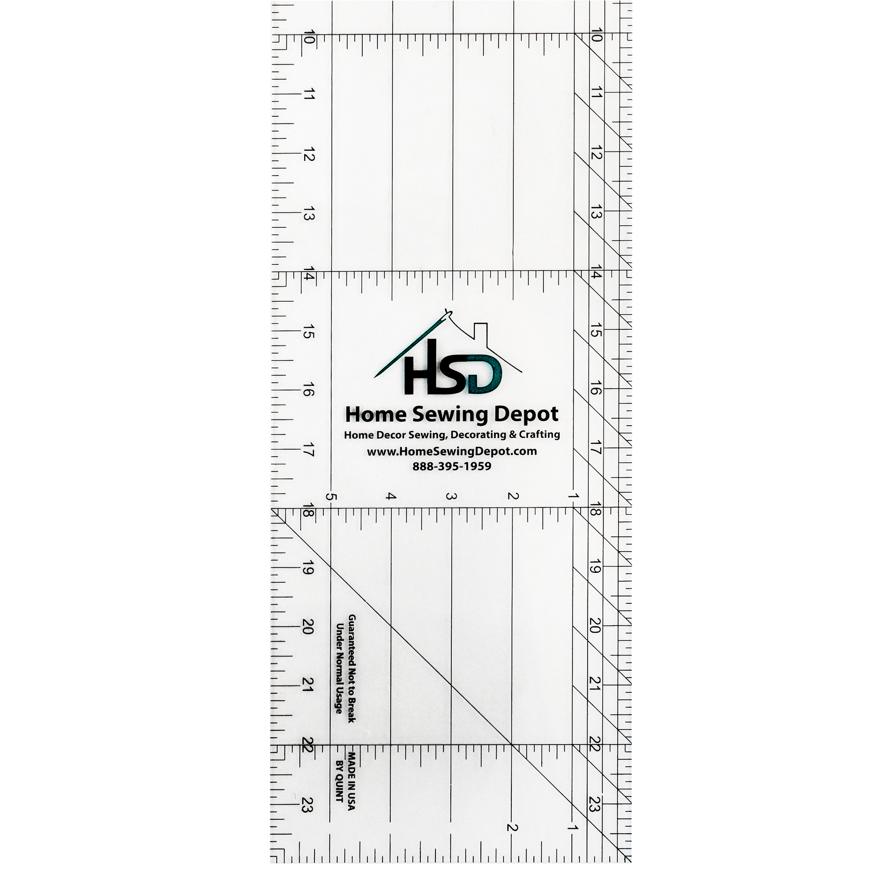 Folding Square Ruler 24"