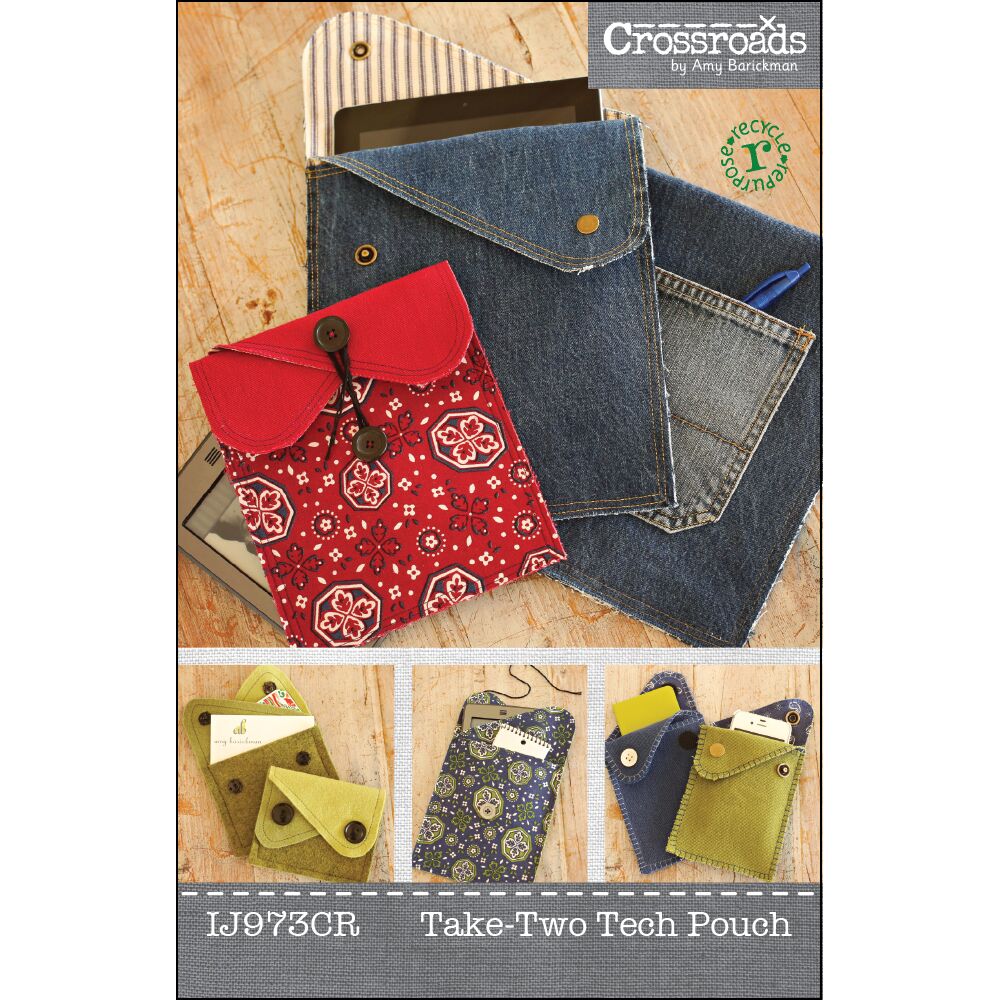 IJ973 Take Two Tech Pouch by Indygo Junction