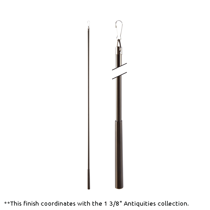 Metal Baton With Steel Clip