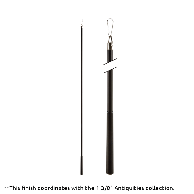 Metal Baton With Steel Clip