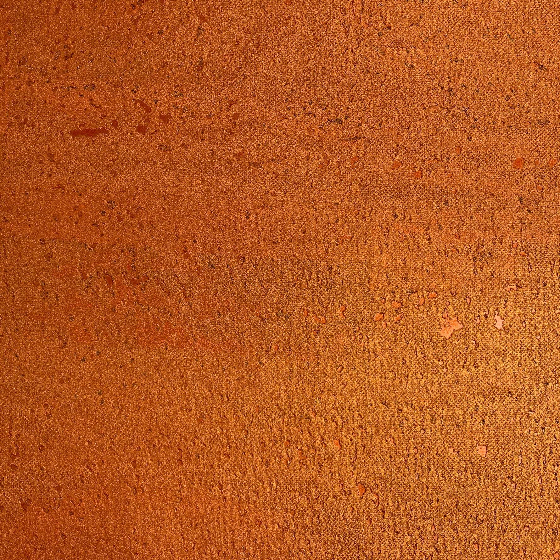 Shimmering Orange Sunset  Cork Fabric