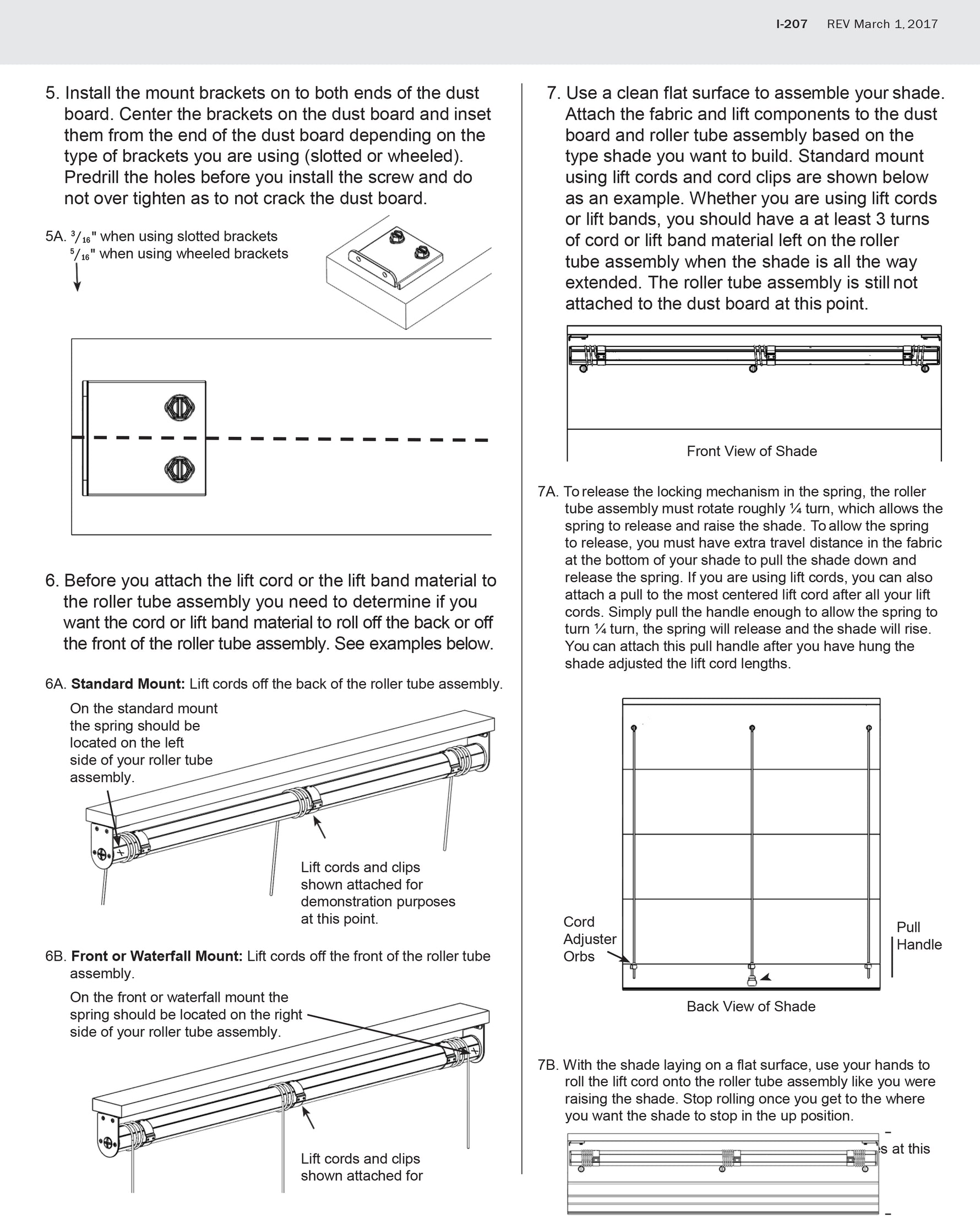 EZ Rise Cordless Roman Spring Shades instructions