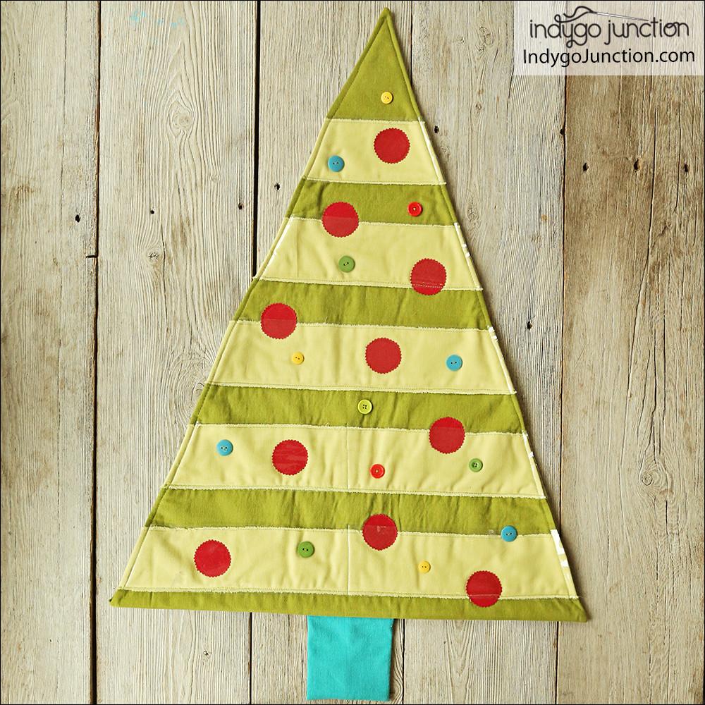 IJ1125CR  Christmas Card Holder Trees Pattern