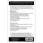 IJ1125CR  Christmas Card Holder Trees Pattern