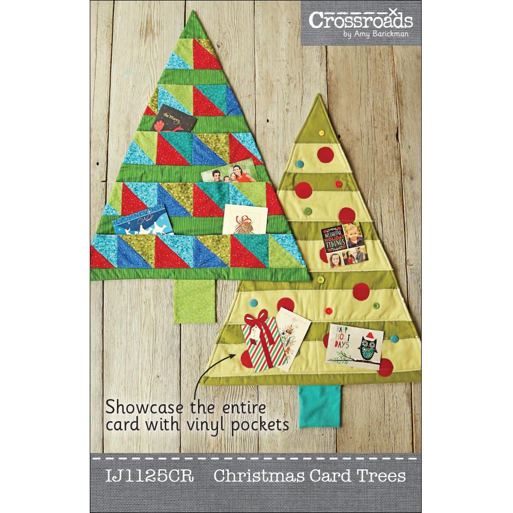 IJ1125CR  Christmas Card Holder Trees Pattern