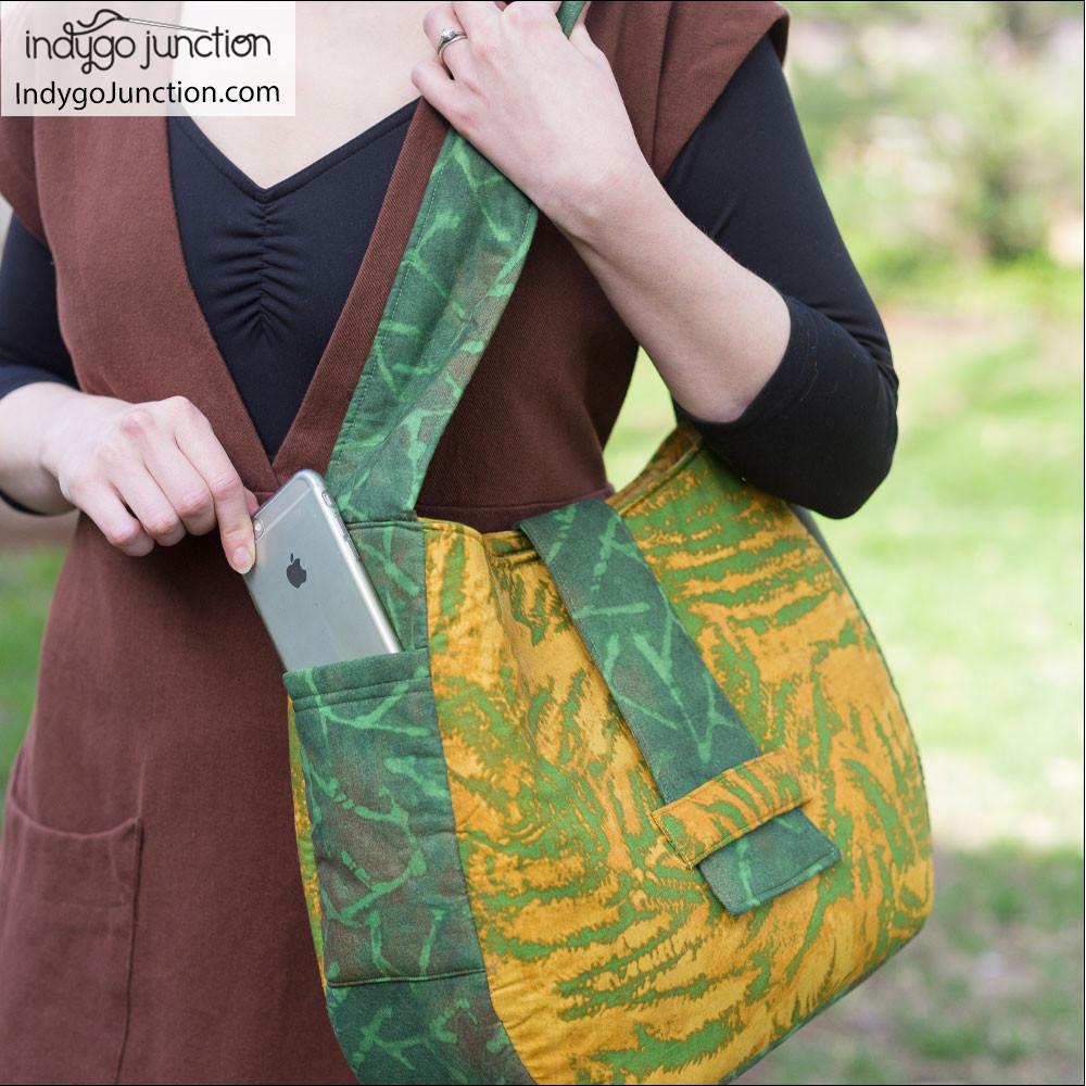 IJ1137 Side Note Satchel by Indygo Junction
