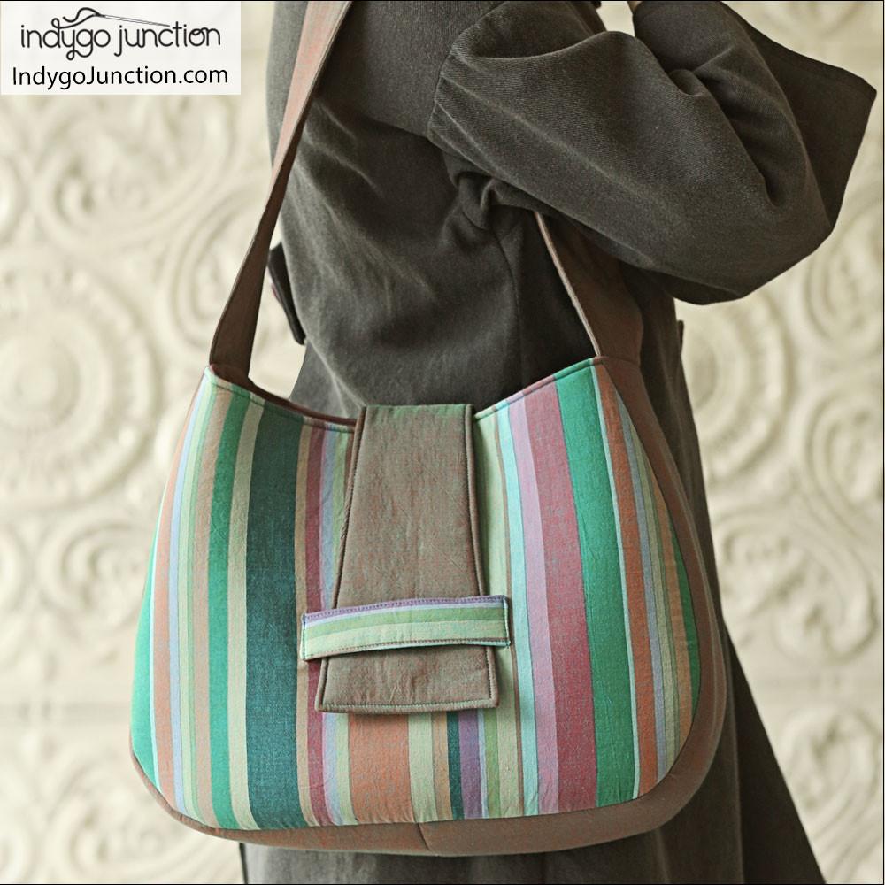 IJ1137 Side Note Satchel by Indygo Junction