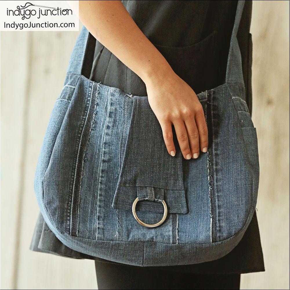 IJ1137 Side Note Satchel by Indygo Junction