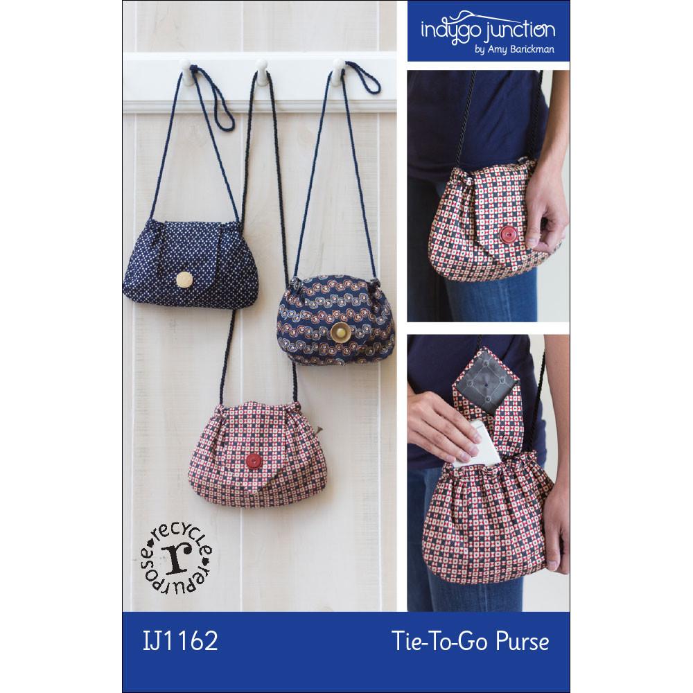 IJ1162 Tie To Go Purse by Indygo Junction
