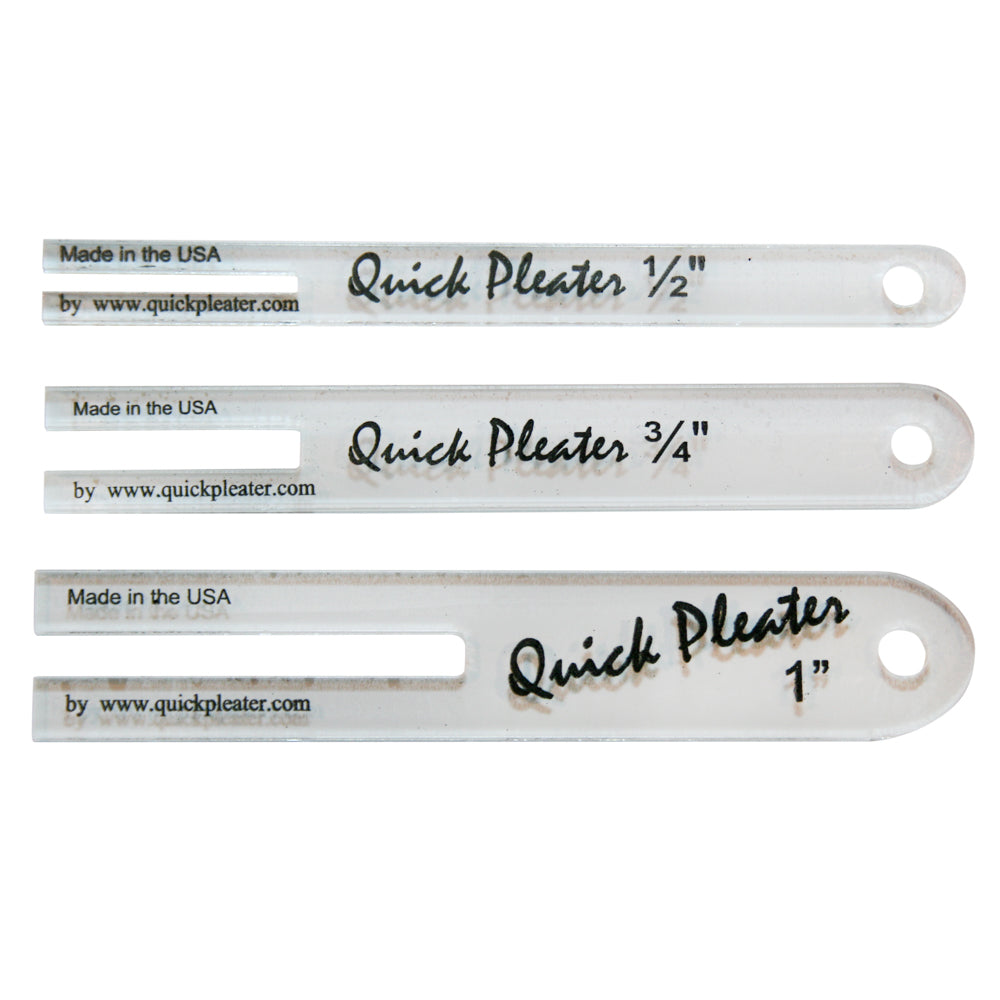 Quick Pleater Bonus Set-  All 6 Pleaters